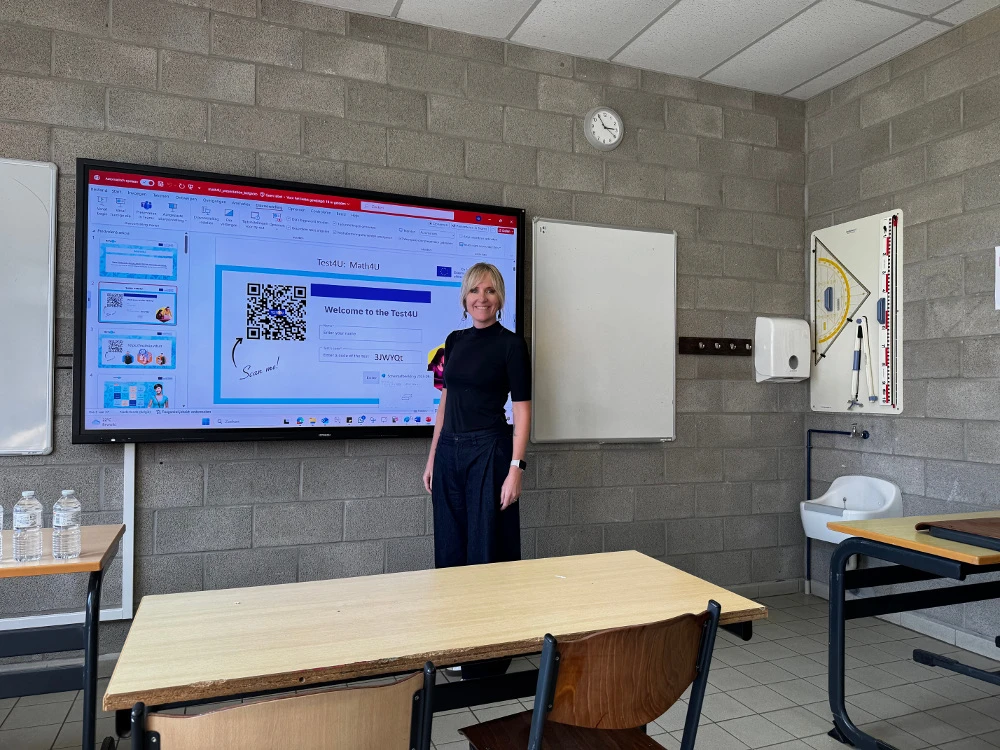 Math4U predstavený učiteľom v&nbsp;Belgicku