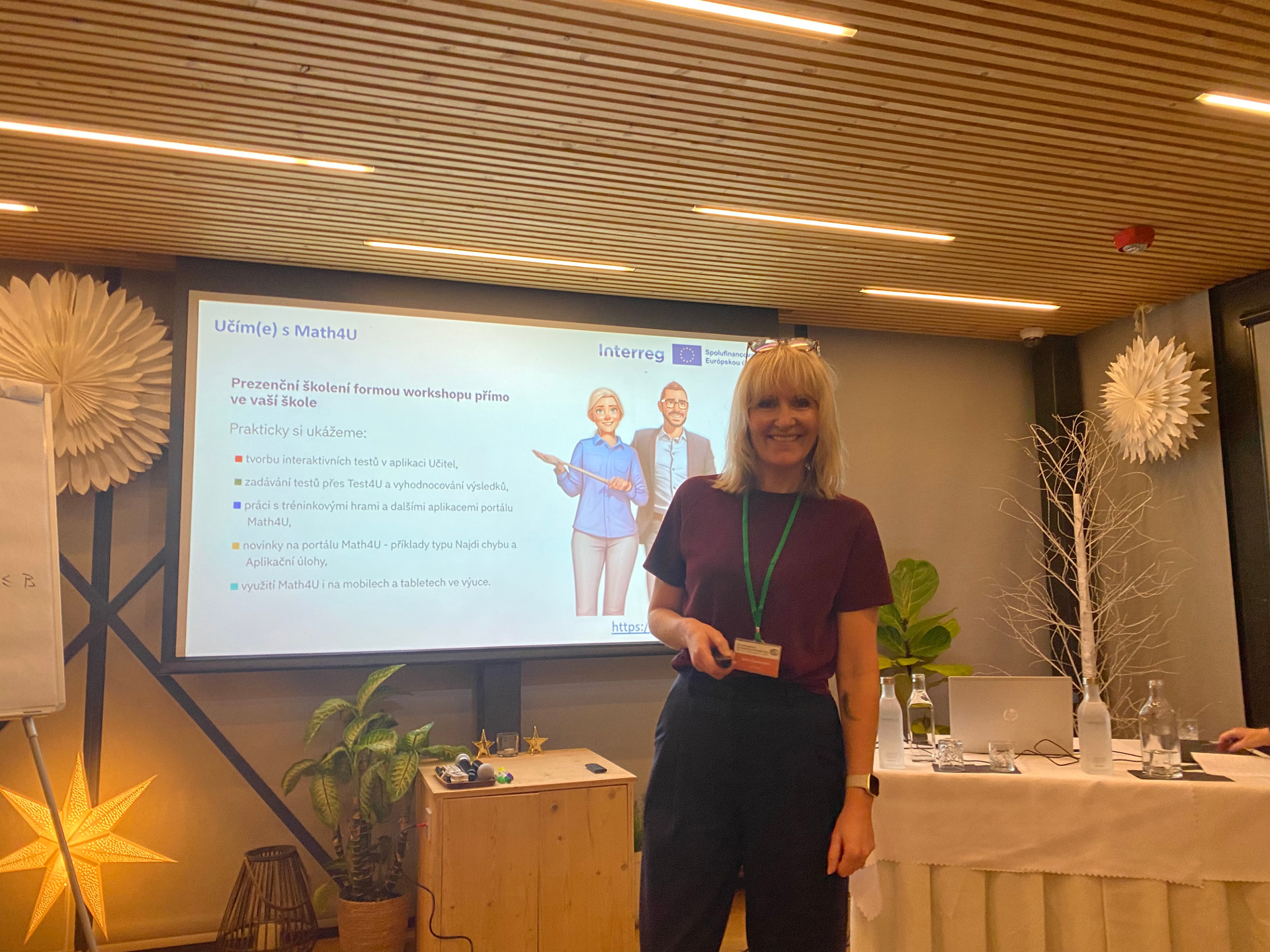 Učím(e) s Math4U na Konferencii slovenských matematikov